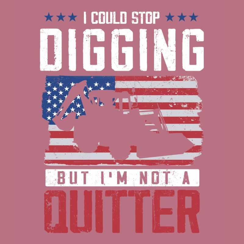 Excavator driver, dig things out