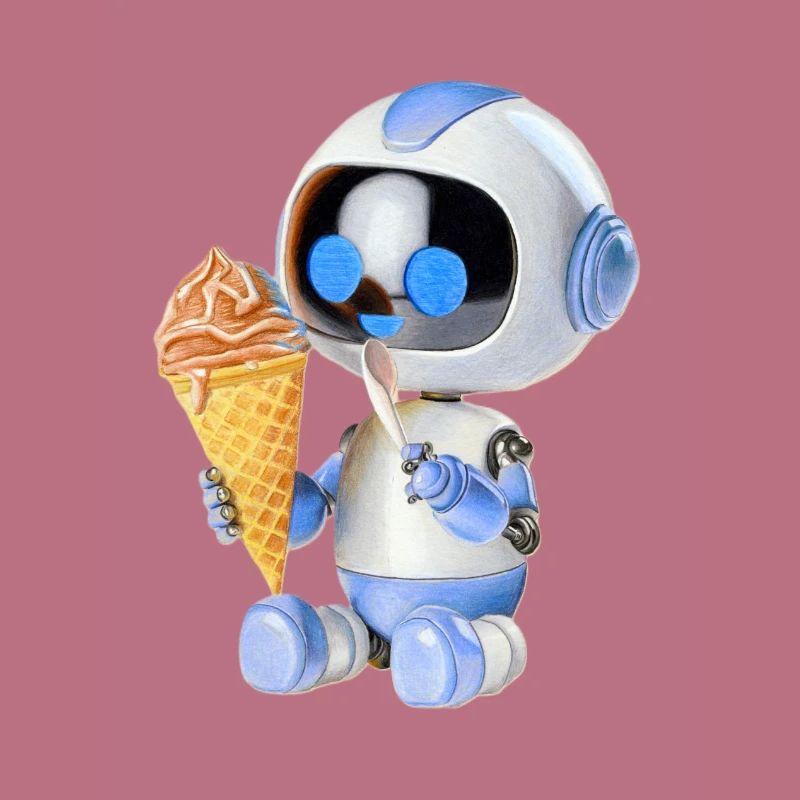 Roboter Eis