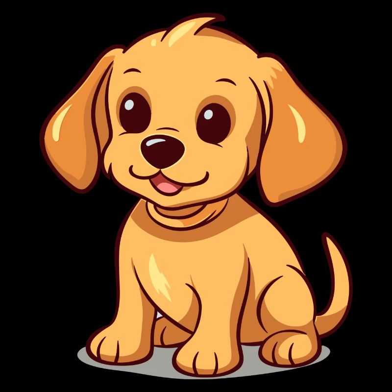 Conception de chien mignon pour les propriétaires de chiens