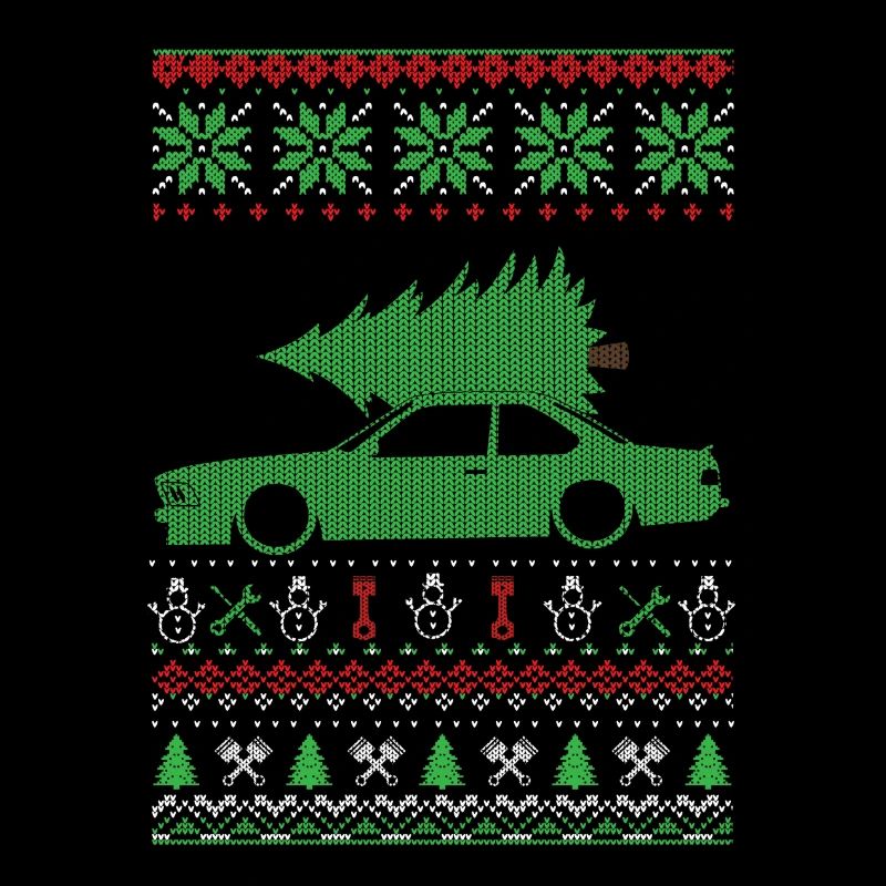 Pull moche de Noël