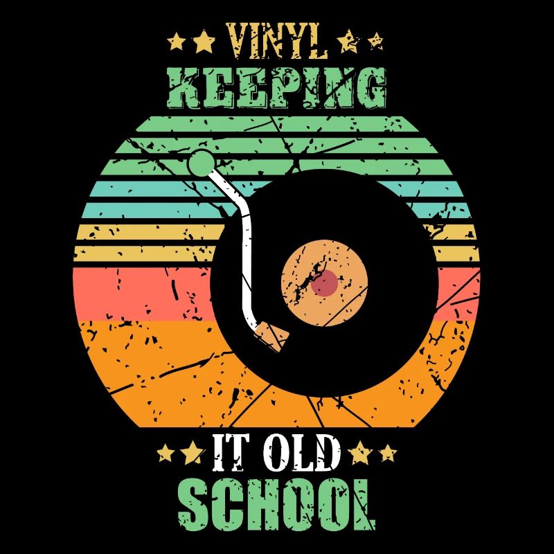 Vinyl DJ turntable