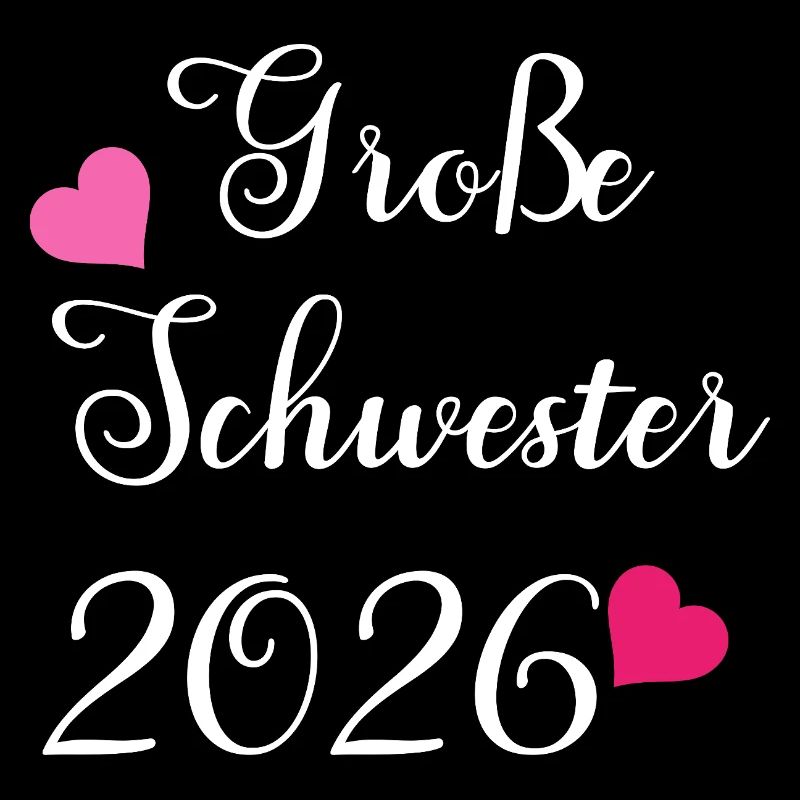 Große Schwester 2026 Herzmotiv