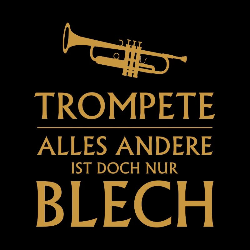 Trompete Blech Geschenk