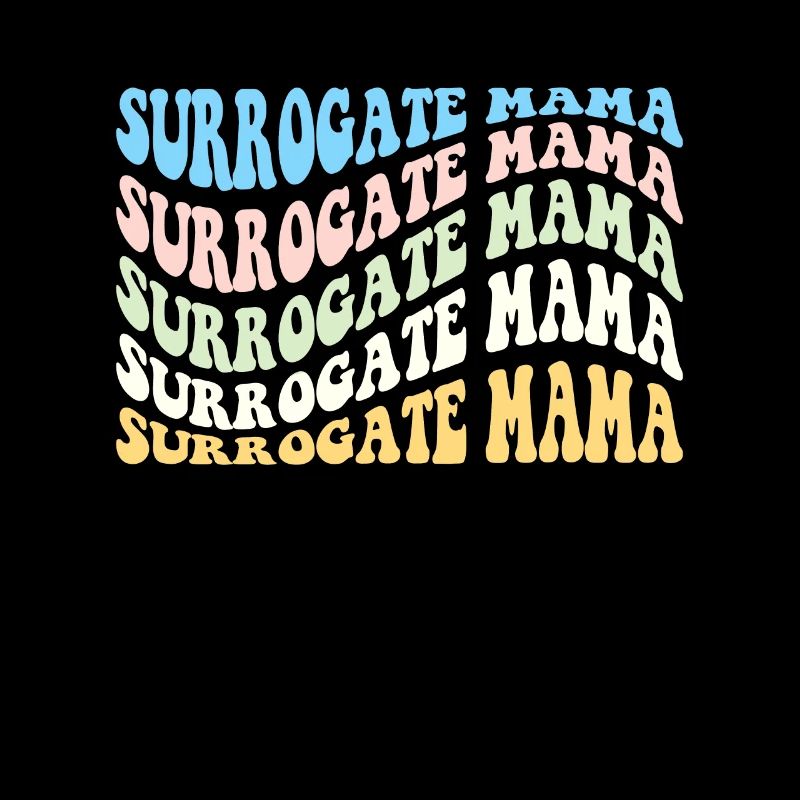 Surrogacy Surrogate Mama Retro IVF Mom Pregnancy
