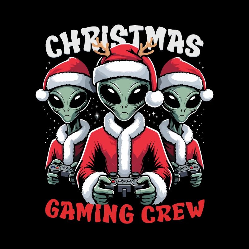 Weihnachts-Gaming-Crew
