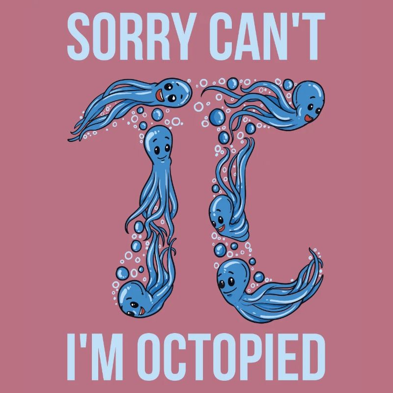 Octopi Math Pi Tag Geschenk