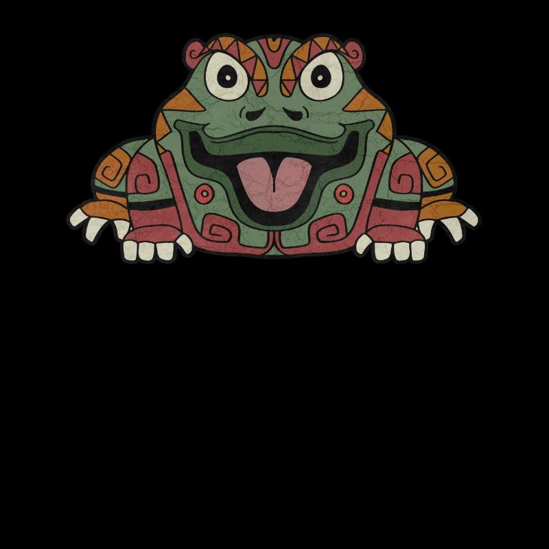 Aztec Frog Maya Inca Toltecs