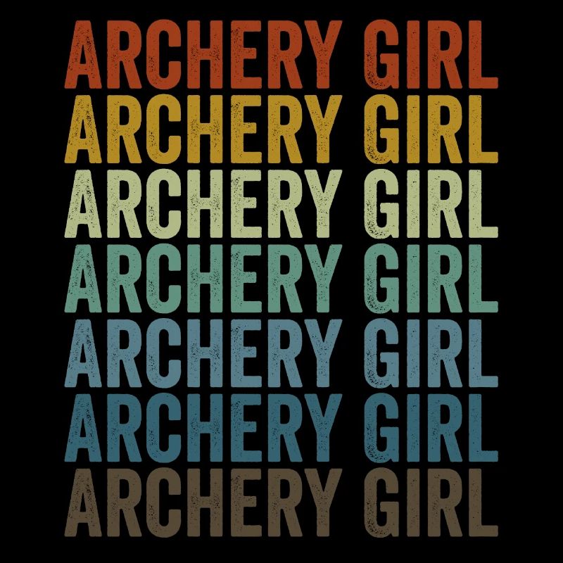 Bogenschießen Mädchen Bogenschütze Bogen und Pfeil