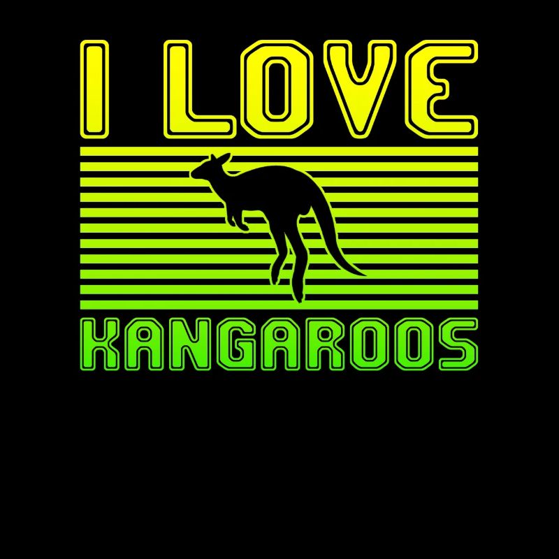 J’adore les kangourous