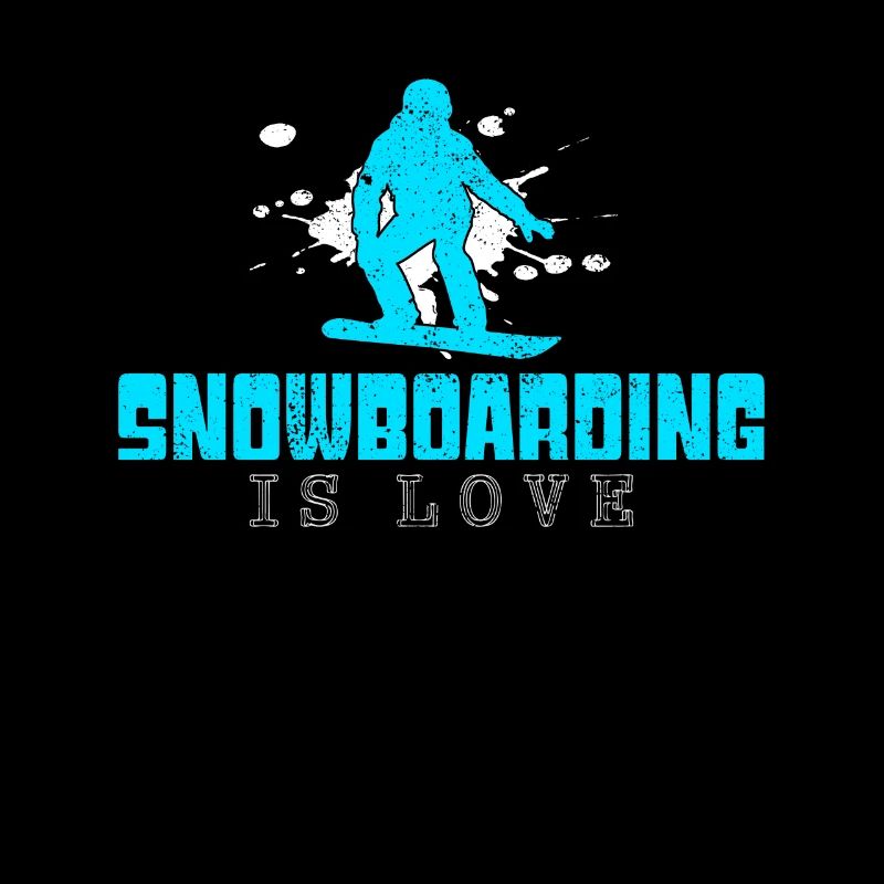 Snowboarding Spruch