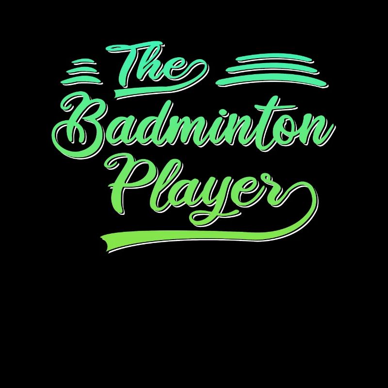 Le joueur de badminton