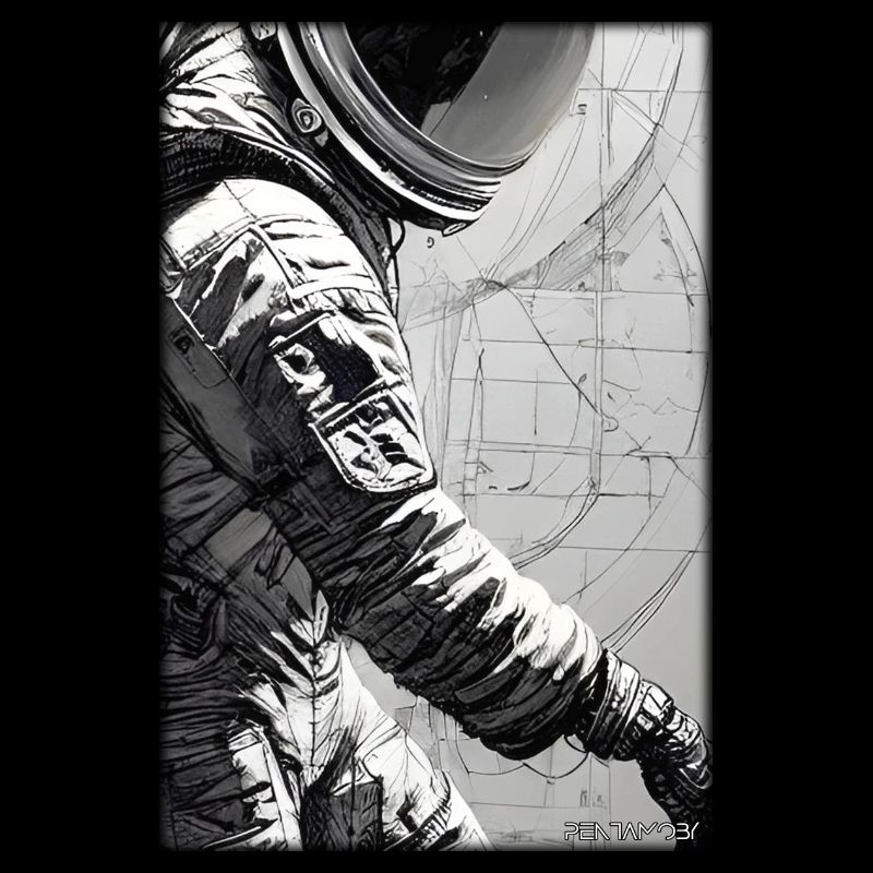 Astronaut Zukunft Sci-Fi Technik