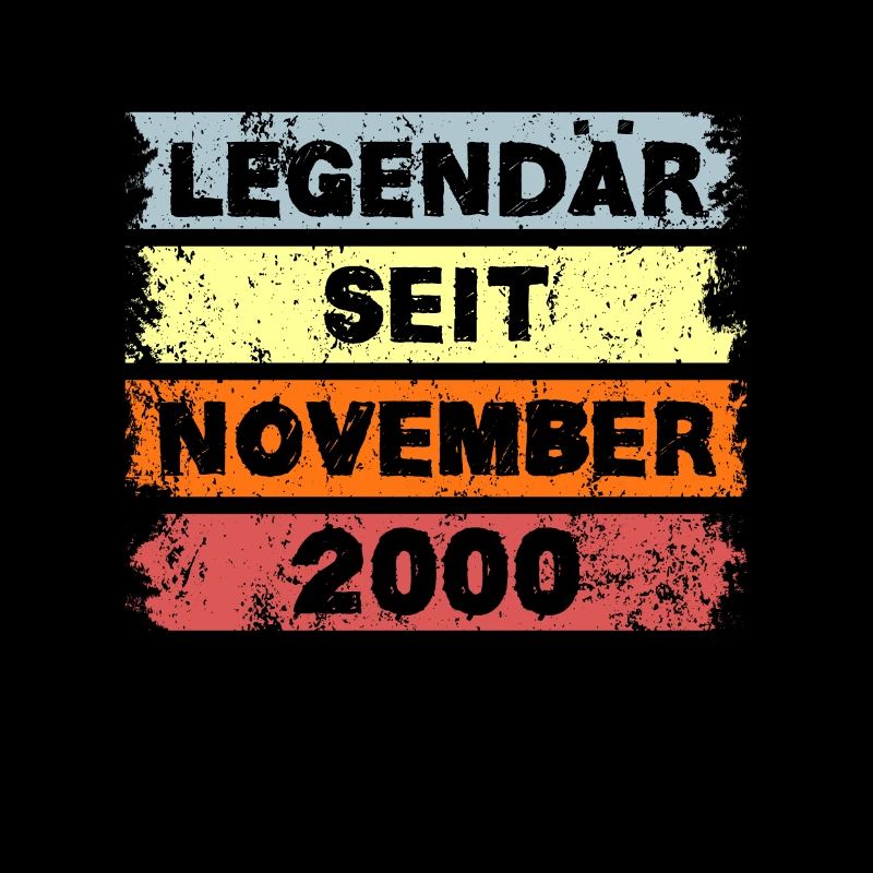 Legendär seit November 2000 - Geburtstag