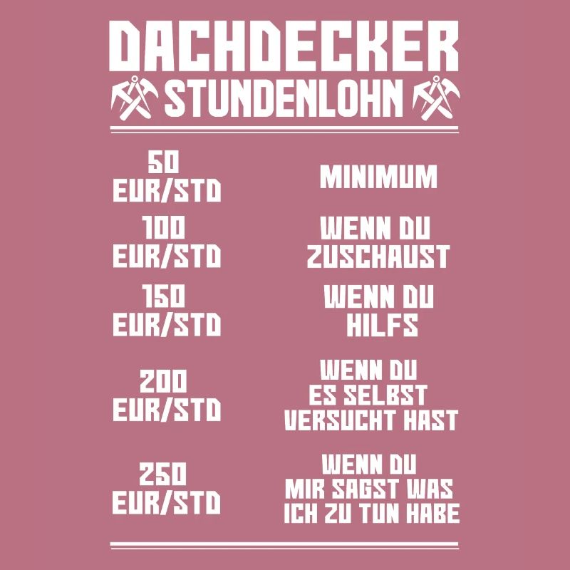 Arbeit & Beruf | Dachdecker Geschenk