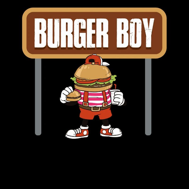 Burger Boy Burger Geschenk