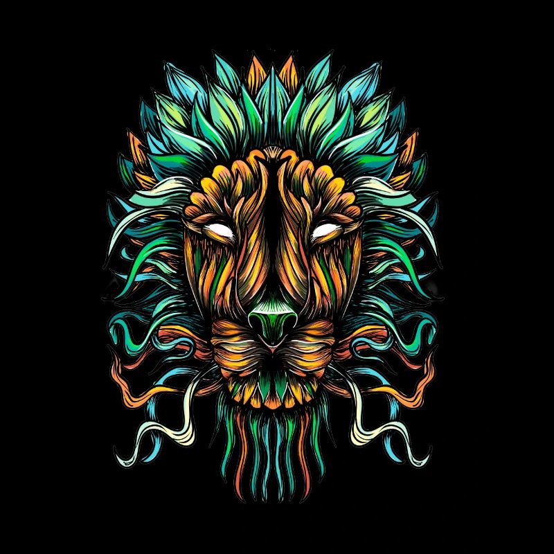 Löwe-Farbe