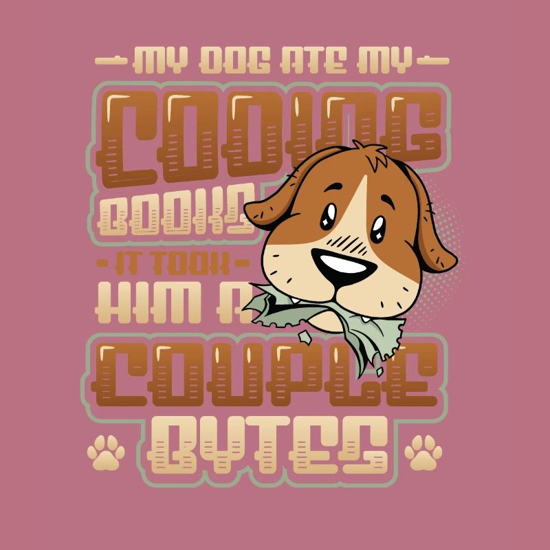 Hund Bytes Code Computer Witz Programmierung