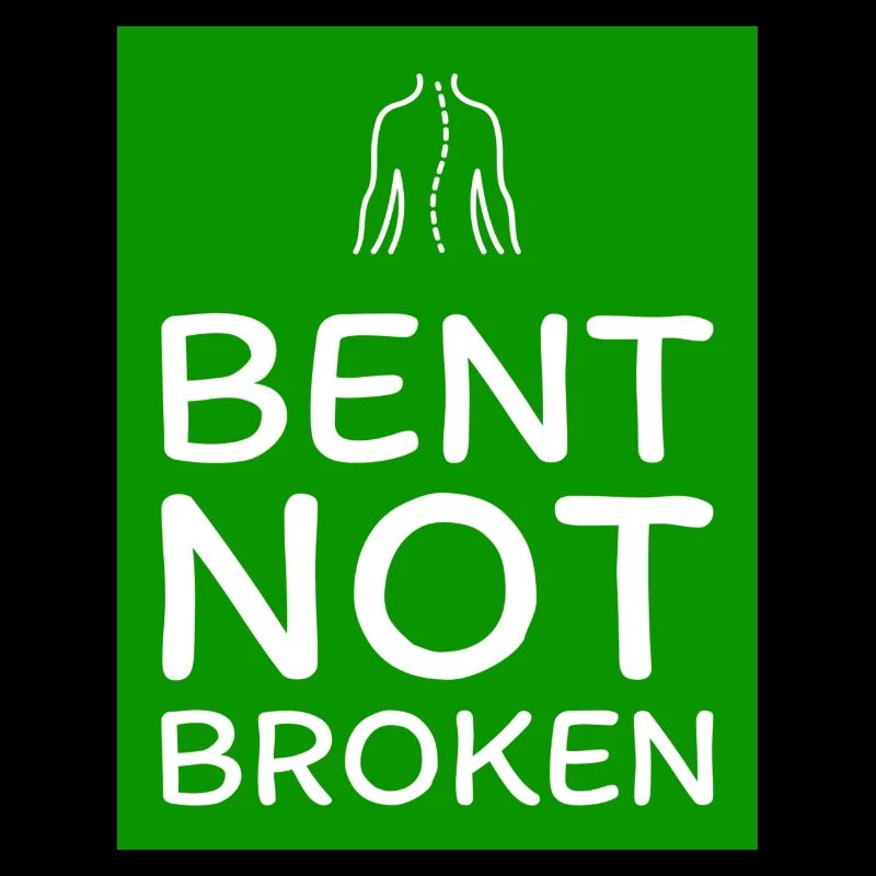 Bent not Broken green
