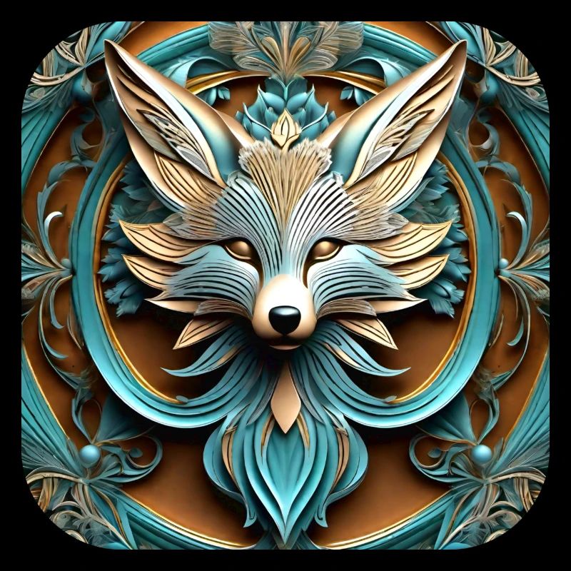 Mystisches Fuchs Logo
