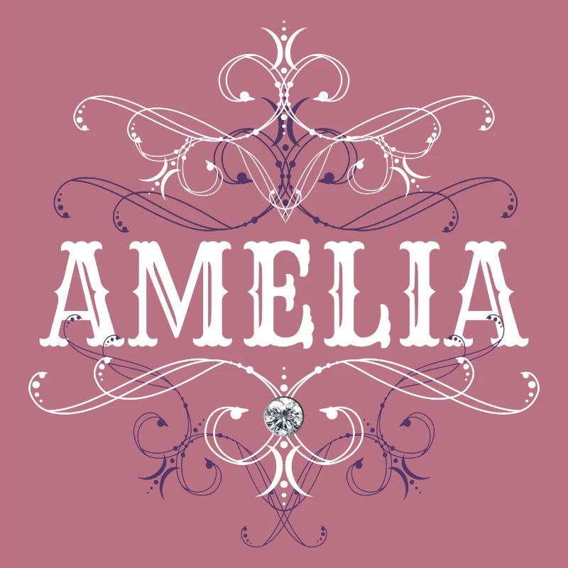 Amelia Surname First Name Personalized
