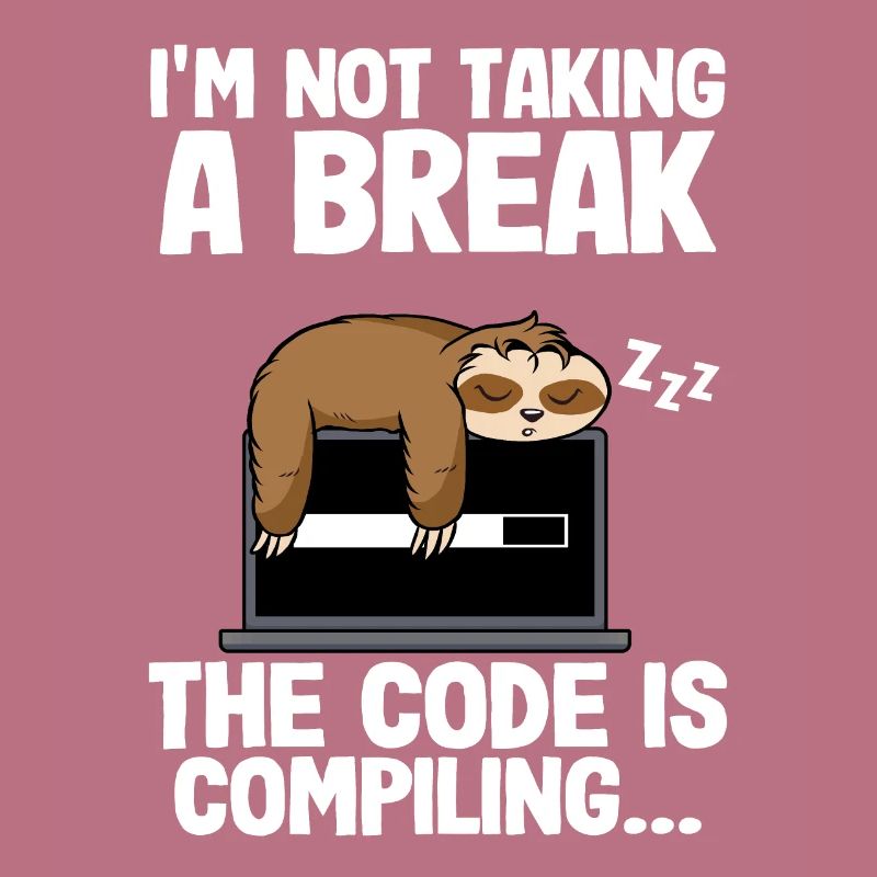 Programmeur Paresseux Informaticiens Nerd Coder Bug