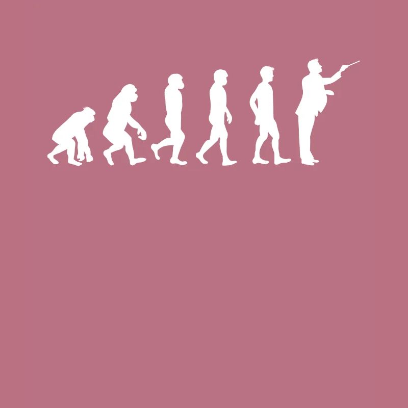 Orchester Dirigent T-Shirt Evolution Kapellmeister