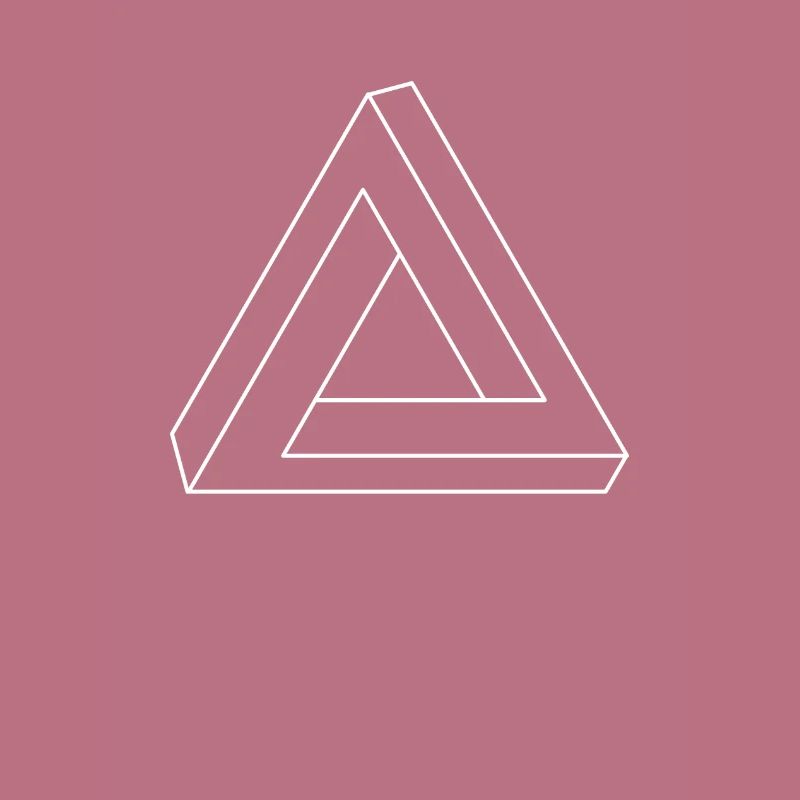 Géométrie de forme graphique triangle