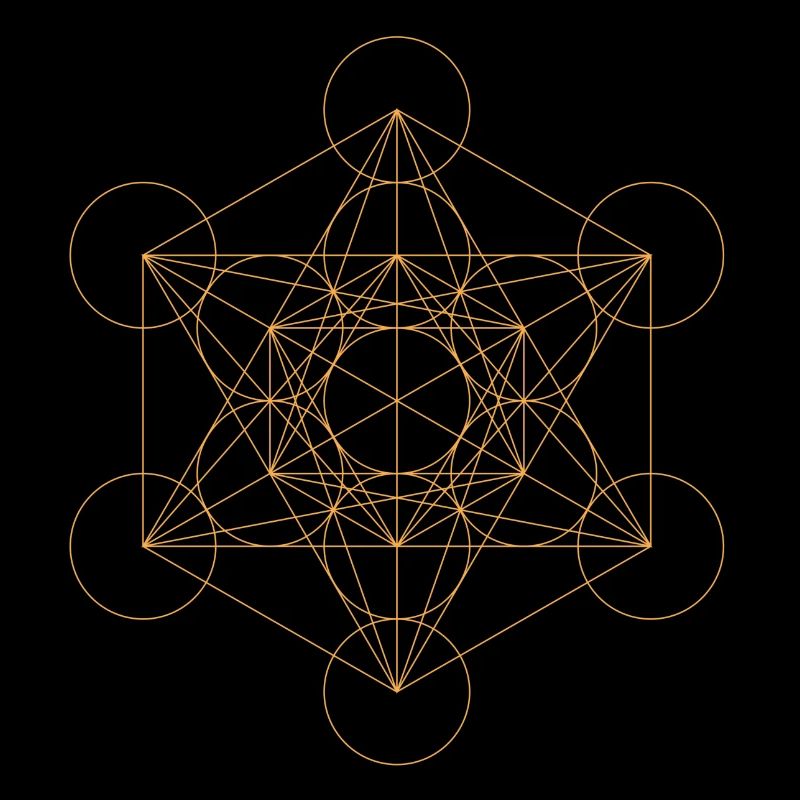Metatrons Cube Or