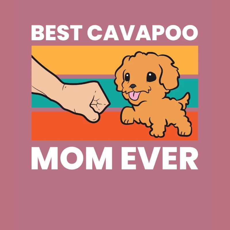 Cavapoo Dog Mama Cavoodle Meilleur Cavapoo Mama