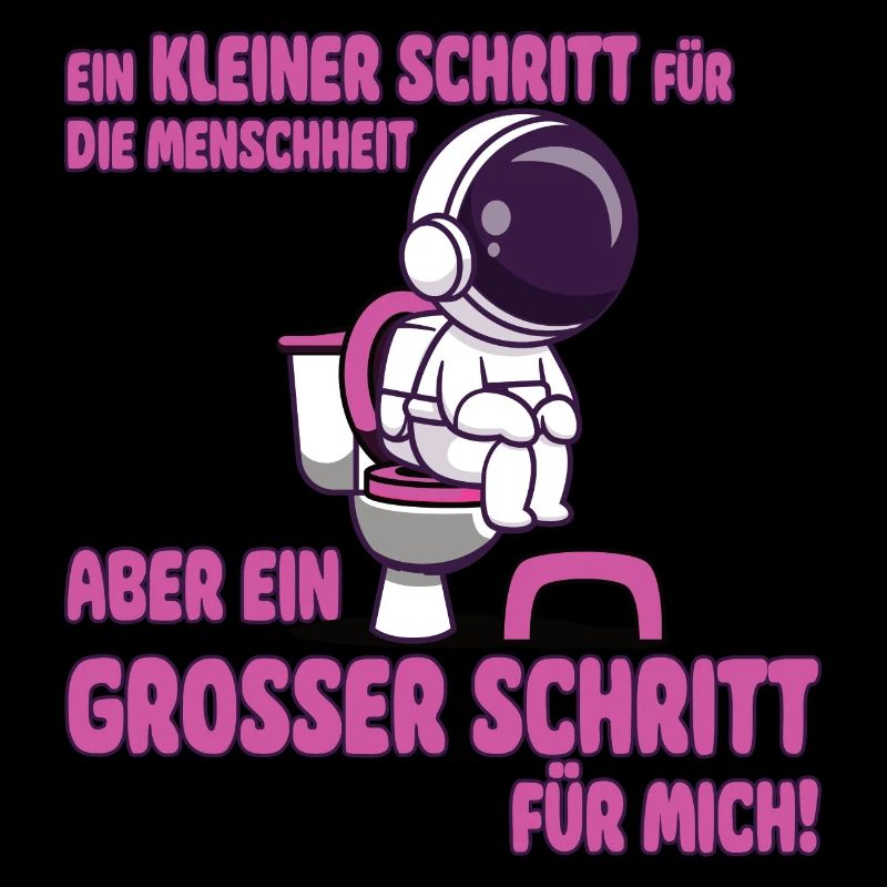 Töpfchen Astronaut Windelfrei Geschenk Kind Windel