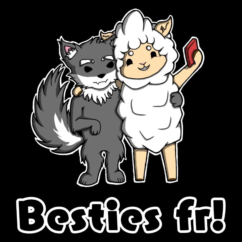 Wolf und Schaf