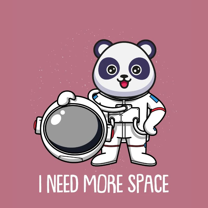 Panda géant Panda Ours Astronaute