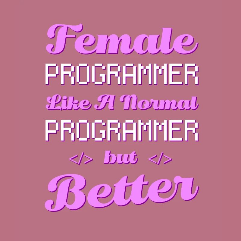 Développeur Coder Programmeur Femme