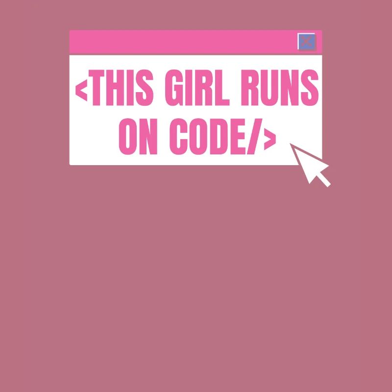 Développeur Coder Programmeur Girl