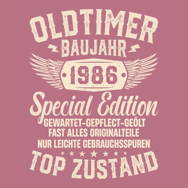 1986er Oldtimer Geburtstagsgeschenk