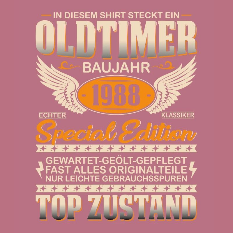 Oldtimer Geschenk '88 Geburtstag