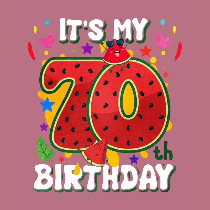 70e anniversaire de la pastèque