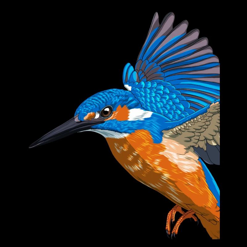 Fliegender Eisvogel
