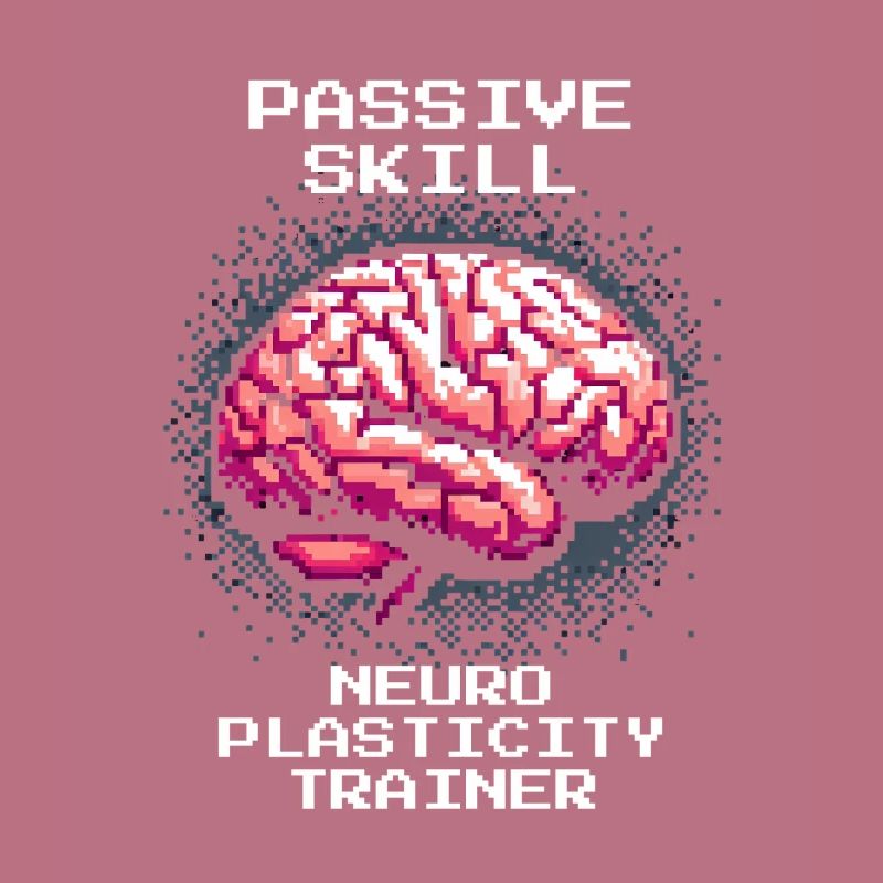Occupational Therapy Neuroplasticity Trainer Retro Pixel