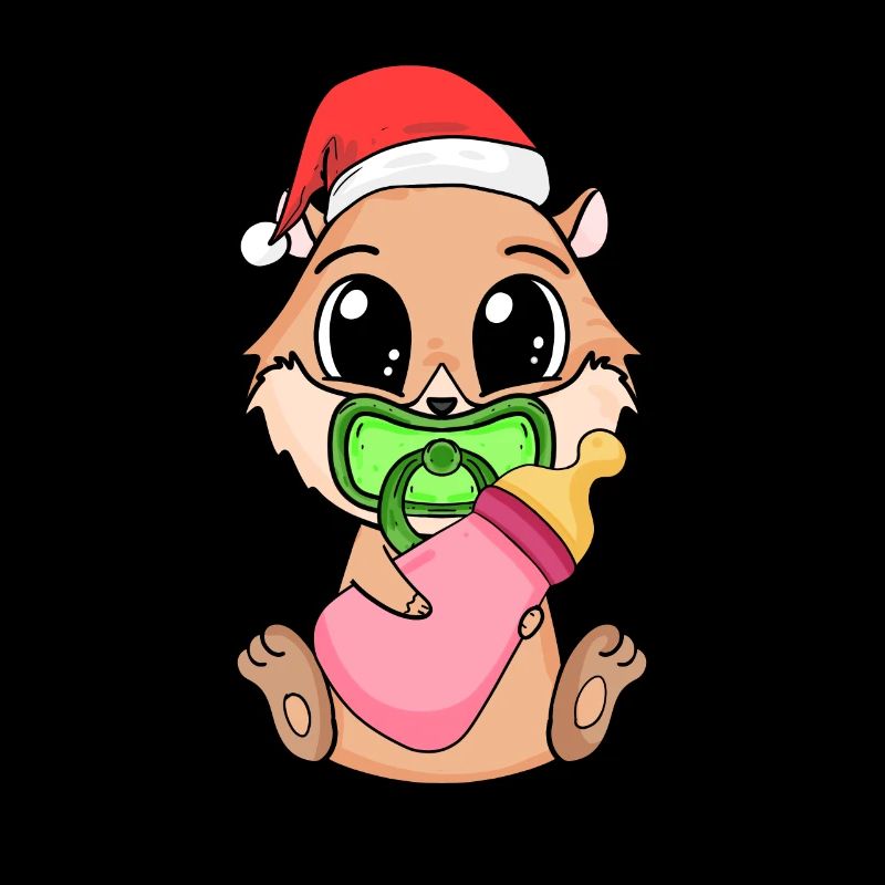 Cochon d’Inde Bébé Cochon d’Inde de Noël