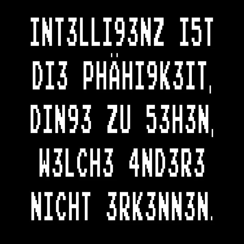 Intelligence is the ability
