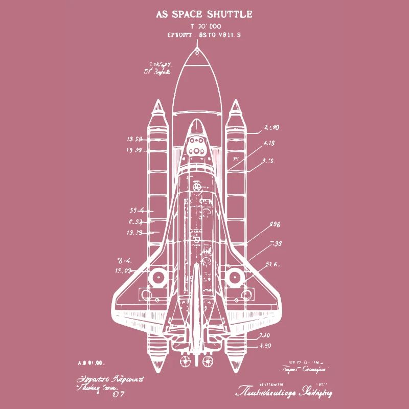 Plan de la navette spatiale