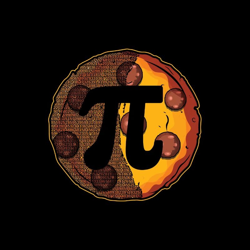Pi Day Pizza Math Fun Design