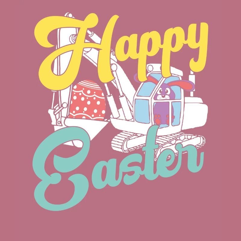 Bunny Happy Easter Day Spring Hunt Eggs Rabbit