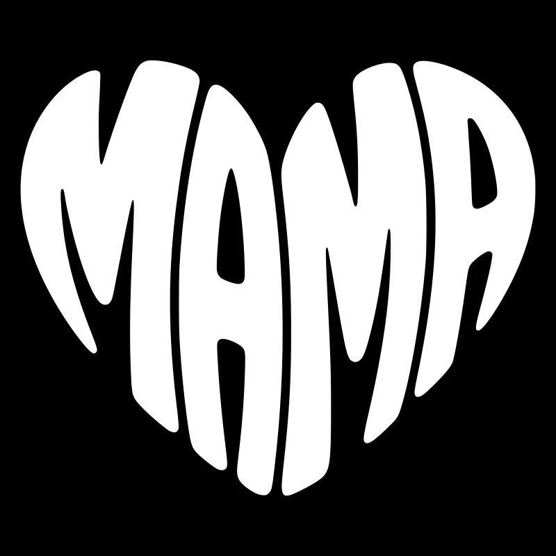 Mama Herz Form Mutter Herzform Muttertag Geschenk