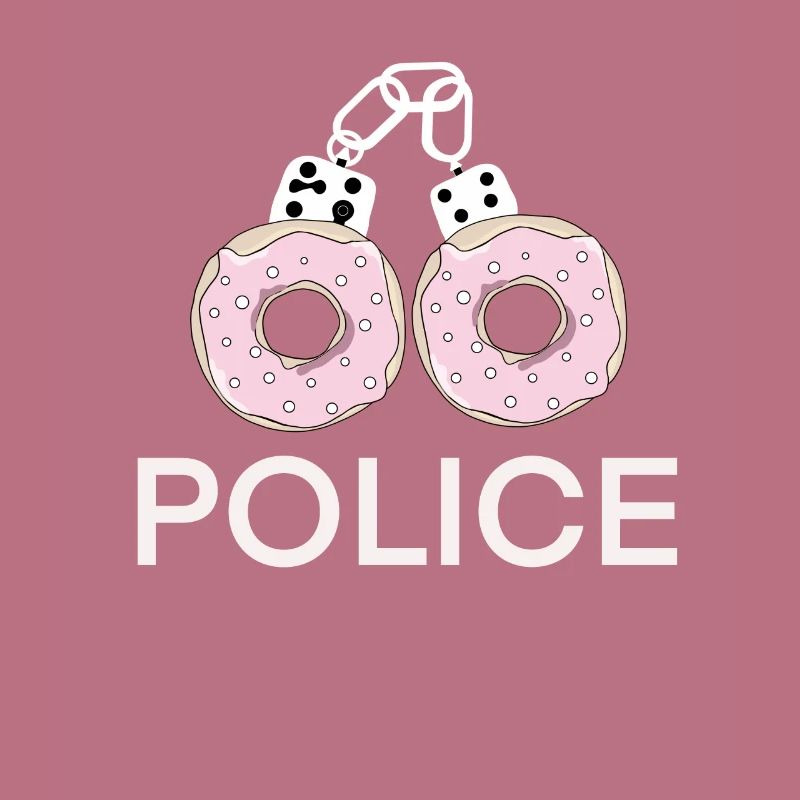 Polizei - Donut Handschellen