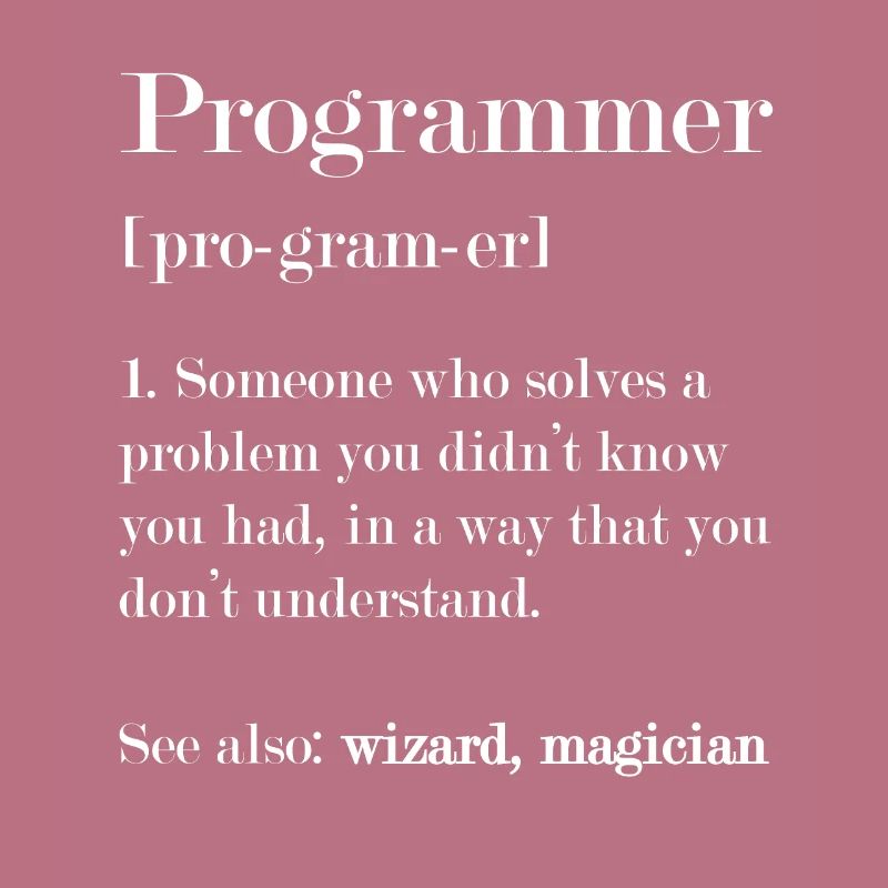 Programmierer Definition