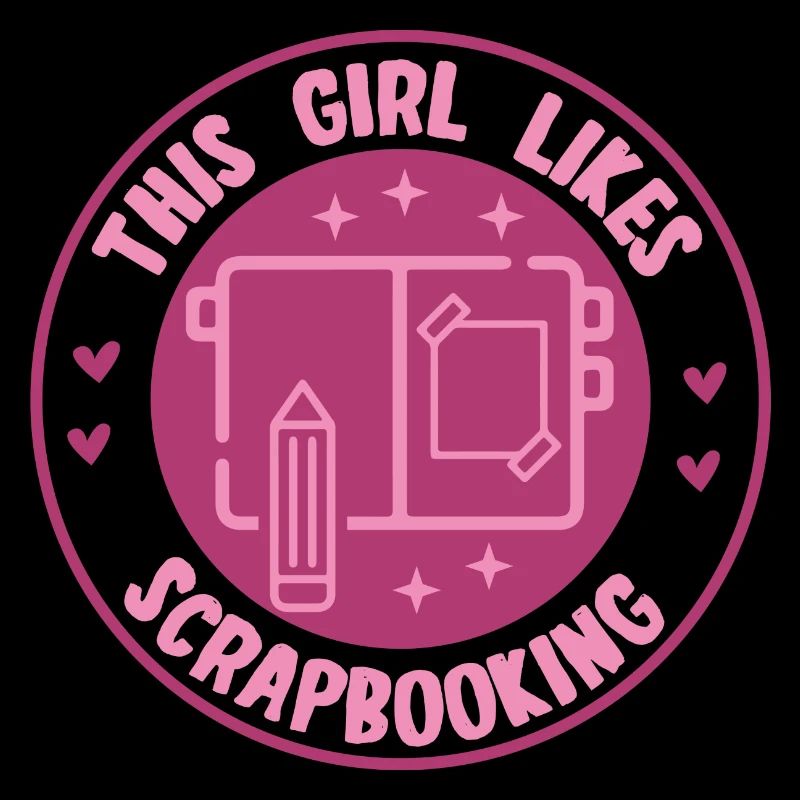 Mädchen mag Scrapbooking Hobby Crafter Designer