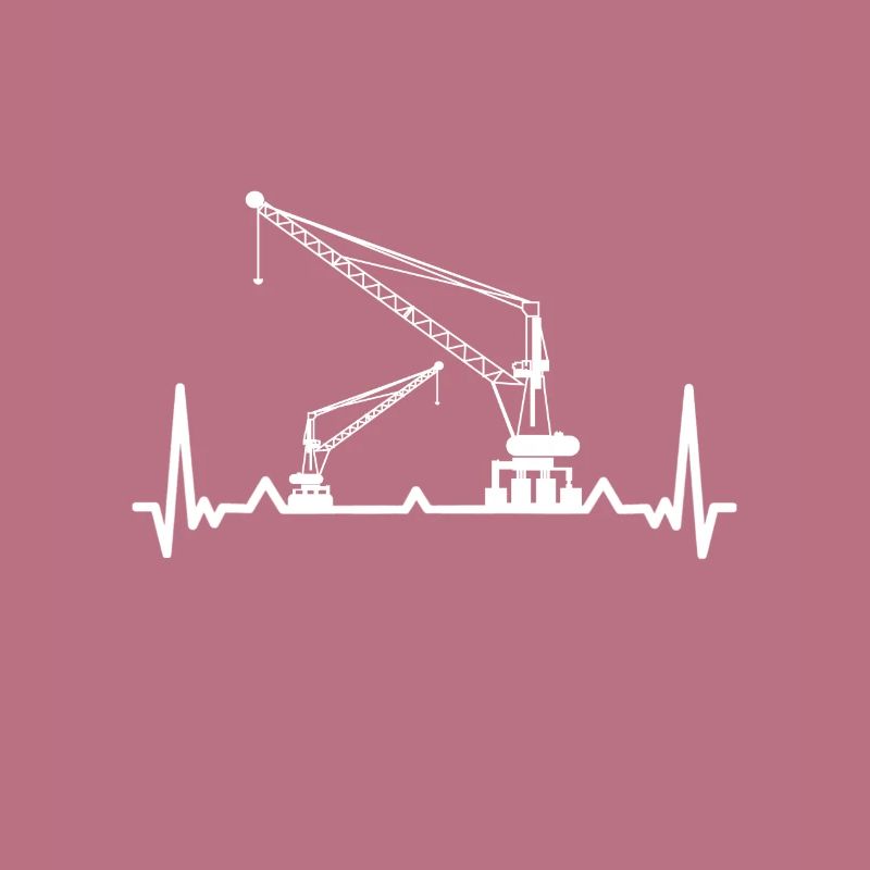 Crane Cranes Construction Site Crane Operator Vehicle Gift