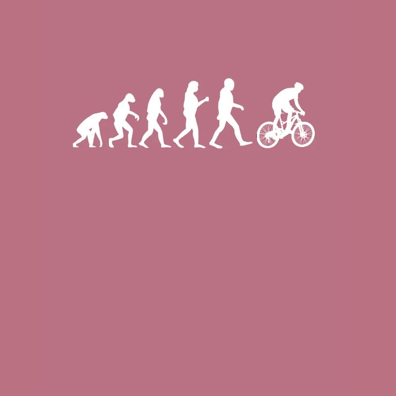 Bicycle evolution funny cyclist gift